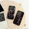 M-Michael Jackson Phone Case For iPhone 17,16,15,14,13,12,11 Plus,Pro Max,XS,Colored Silver Phone Case