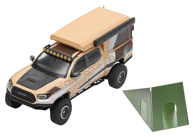 

Gaincorp Products Scale Toyota Tacoma TRD Pro 2022 Finished Model 1/64 (Camper Van) Sand/Art KS076-528