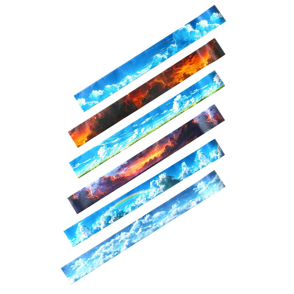 Fashionable Aesthetic Scrapbooking Tape Set With Strong Adhesive Multipurpose Decoration For Crafts And Photo Album