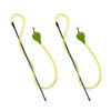 2pcs Feather Tassel Snake Cat Teaser Stick Pet Teasing Rod for Cats Toys Kitten Playing Scratch