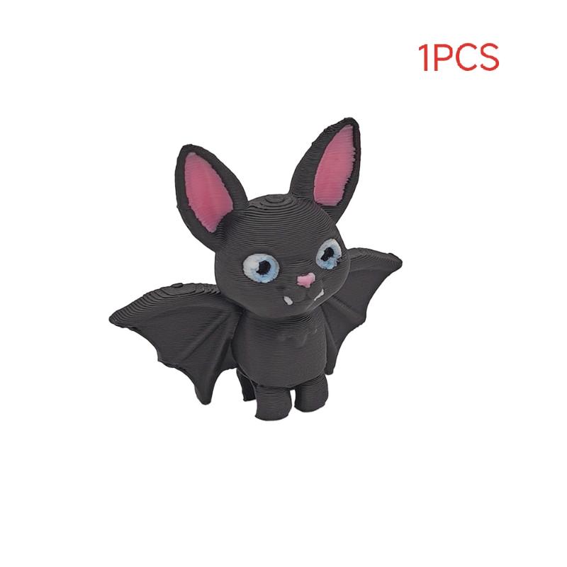 1/3/5Pcs Car Ornament Upside-Down Bat Statue Suitable For Home Desktop Decoration And Office Desk Display