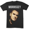 Morrissey T Shirt Face Photo Logo Official Mens Black M