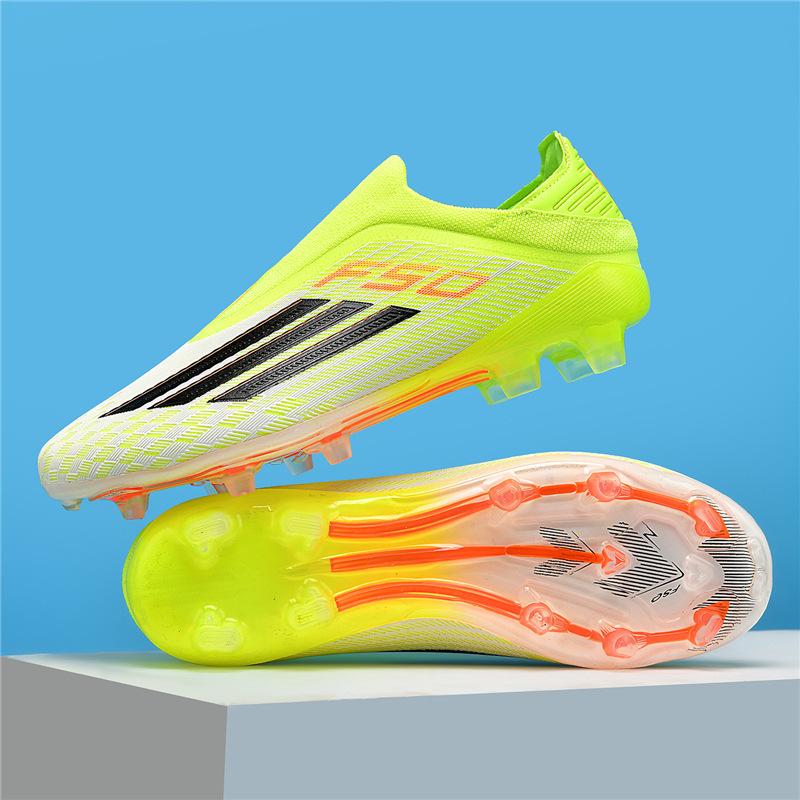 Fußballschuhe Jugend Low-Top Nahtlos Fly-Woven Fußballschuhe Schüler Stollen Herren und Damen Trainings-Sportschuhe