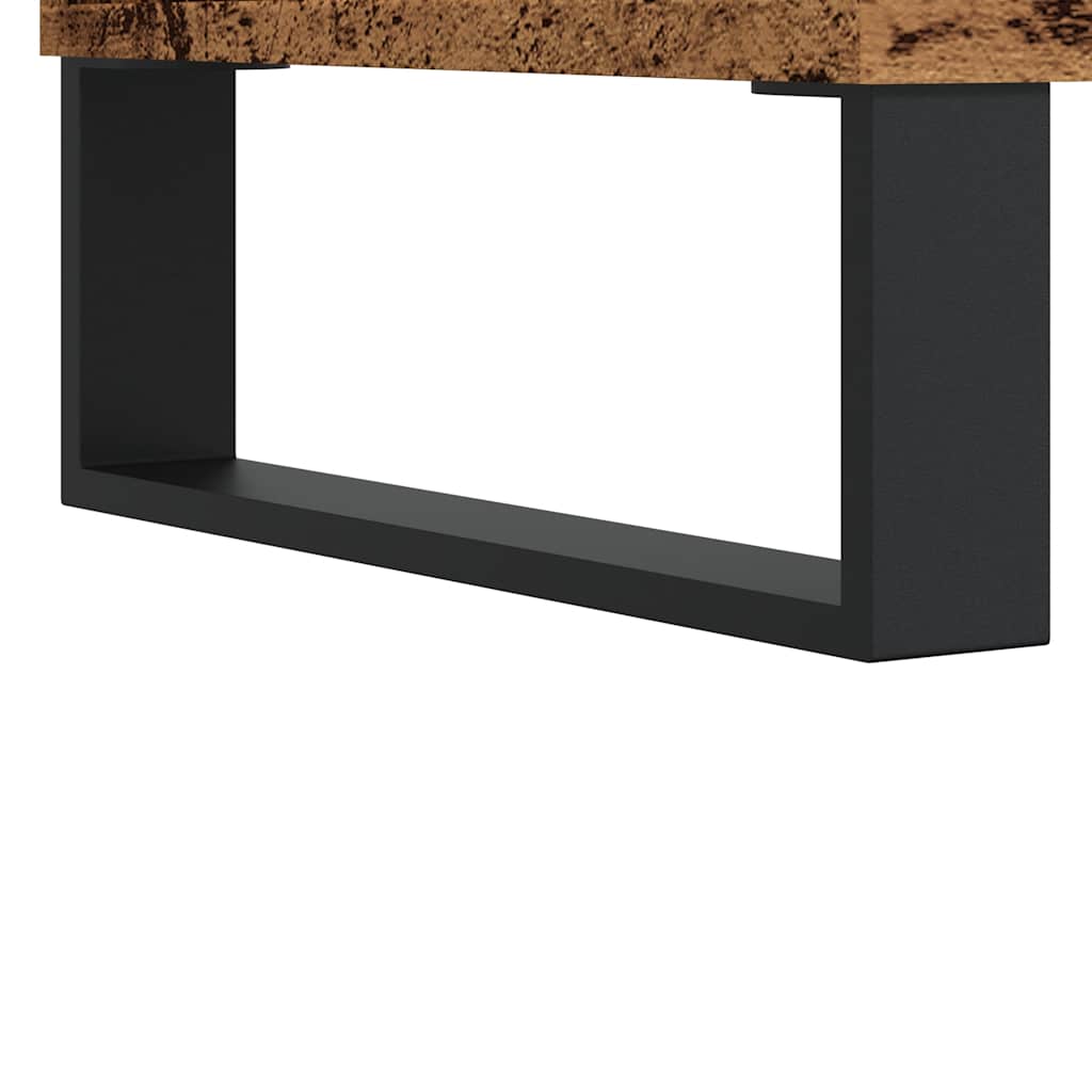 TV Cabinet Reclaimed Wood Look 100x35x55 cm Engineered Wood