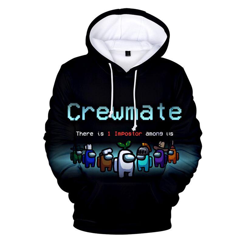 Among Us Unisex Hoodie Sweatshirt For Casual And Sports Activities