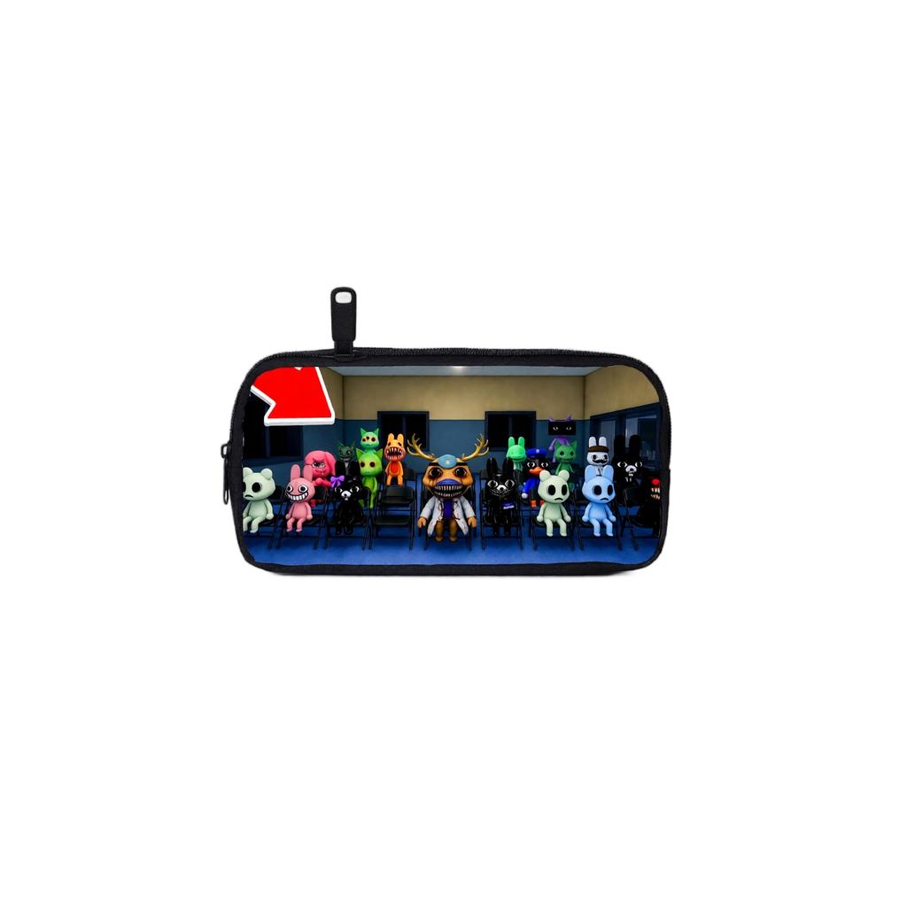 Animal Themed Pencil Case for Students - Pen Pouch for School Supplies