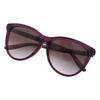 Bottega Veneta 56 Asian UV Protection B.V.251FS F35/J8 (Purple Antisilv) Sunglasses, Purple/Brown/Purple Gradient, Fit, Women's,