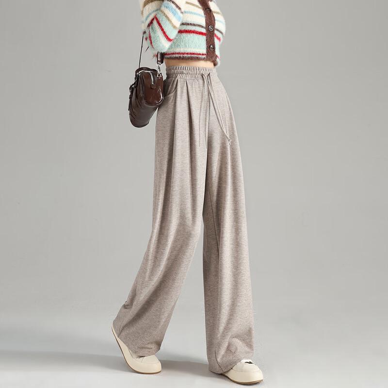 TonLion Women's Draped Wide-Leg Pants