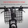 Mountain Bike Folding Storage Basket Bike Basket Front And Rear Hanging Thin Side Trailer Basket Bike Accessories Bike Basket