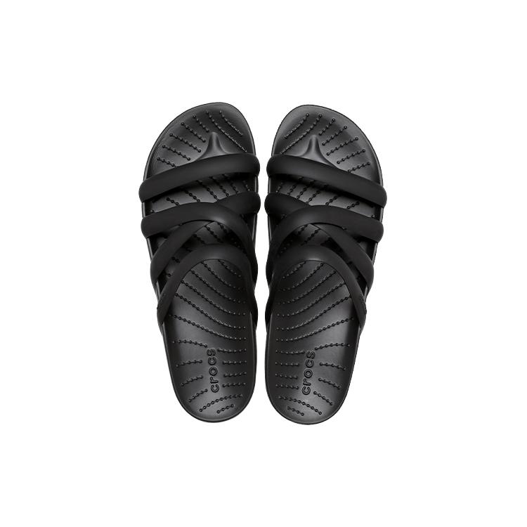 Crocs Splash Strappy Sandals 'Black' Women's 208217-001