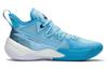 Li Ning Power 9 Basketball Shoes Men's Mid Top Light Blue/Black ABAS073-3