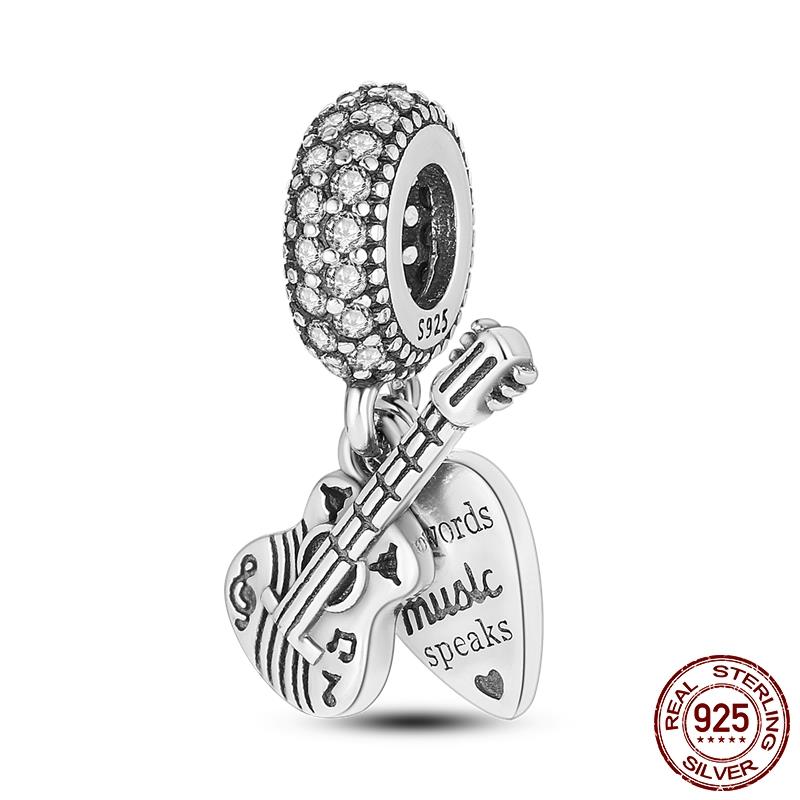 Original Design Kopfhörer Anhänger Kupfer Charm Perlen Passen Original Marken Armband Frauen DIY Schmuck Geschenk Herstellung