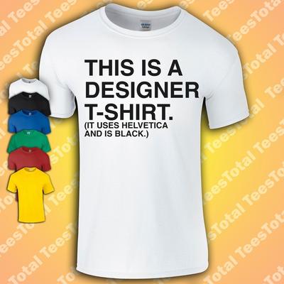 Ceci est un T-shirt de créateur | Drôle | Haute couture | Design graphique |