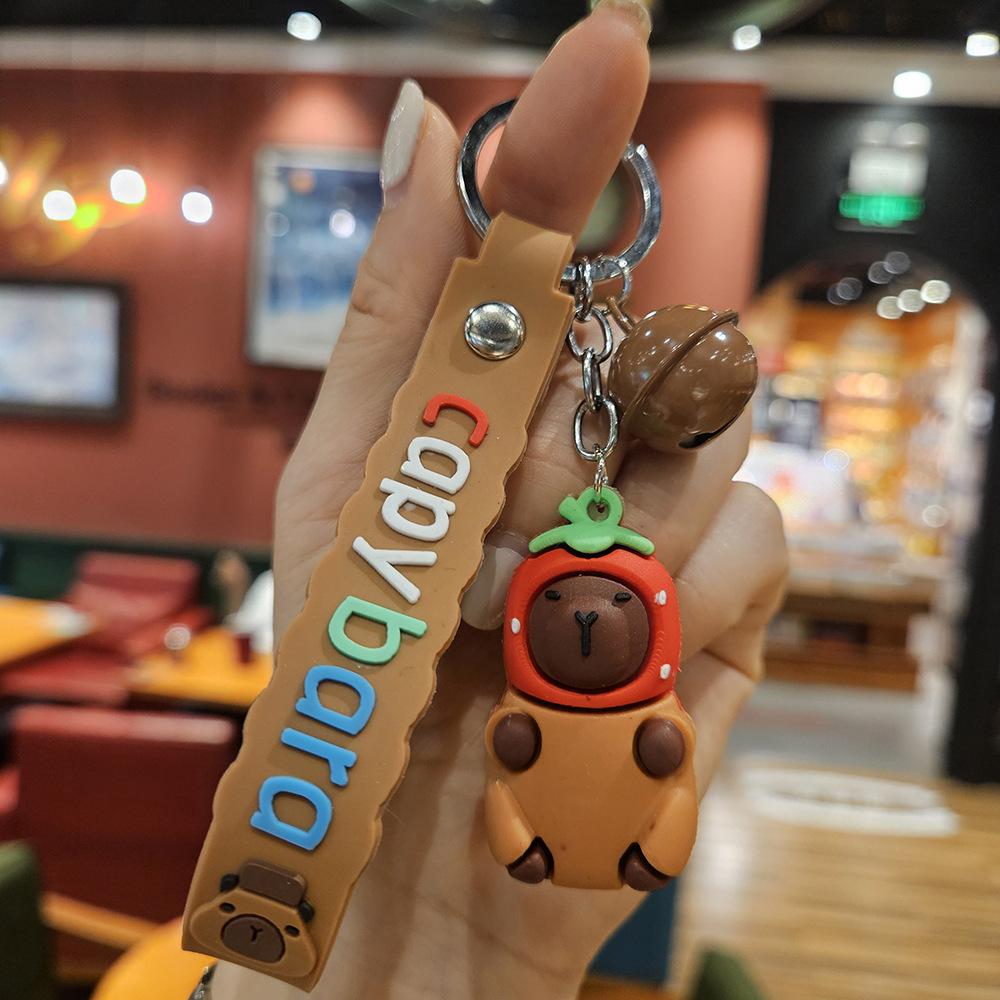 Cartoon Keychain Pendant, Wooden Stick Figure, Key Chain, Blind Box, Tide Play Pendant.