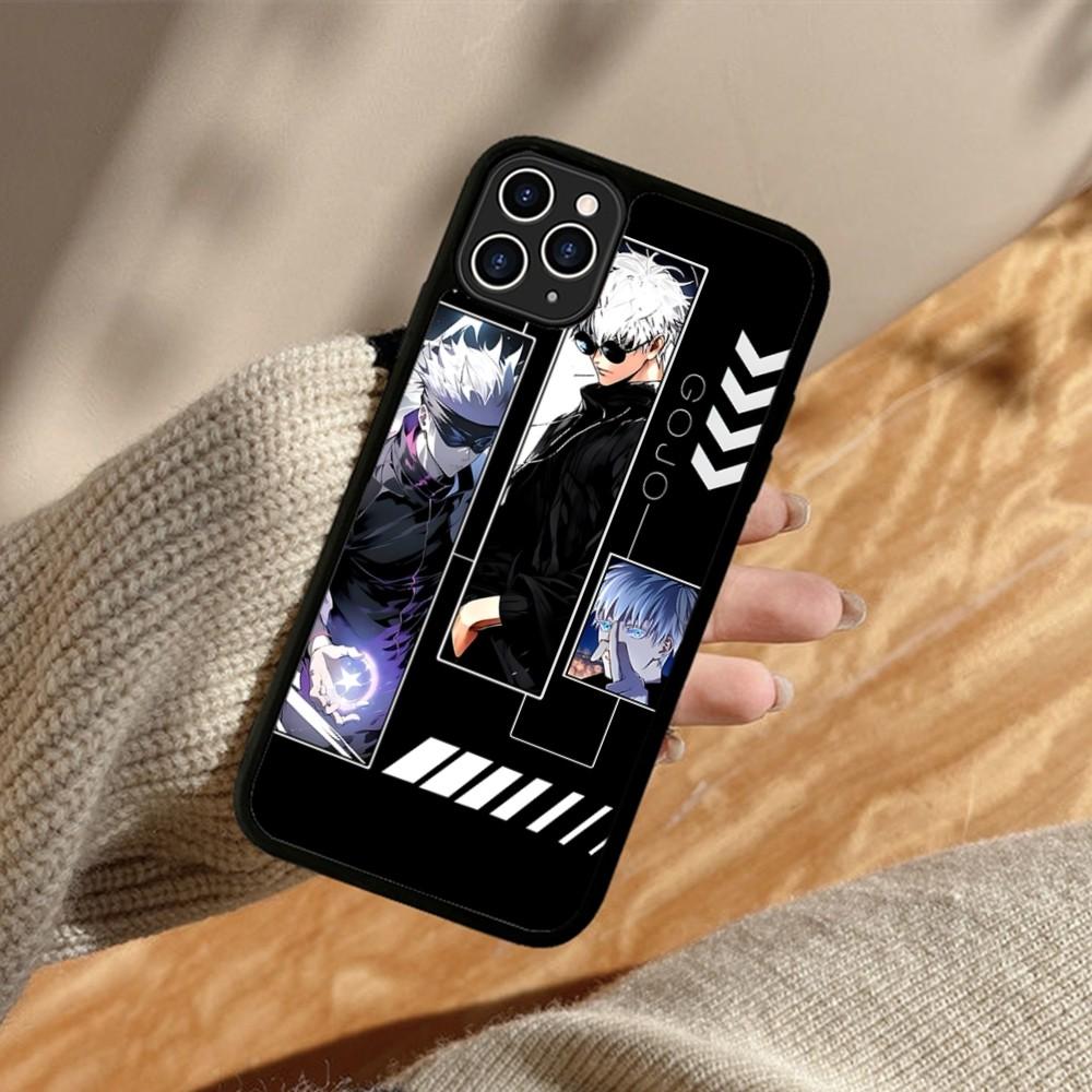 Jujutsu Kaisen Anime Phone Case Silicone PC+TPU For For IPhone 11 12 13 14 15 16 Plus Pro Max Cover