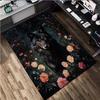 1Pc Animal Flowers Print Rug - Home Decoration Carpet For Living Room Bedroom Flooring Computer Chair Area Rug