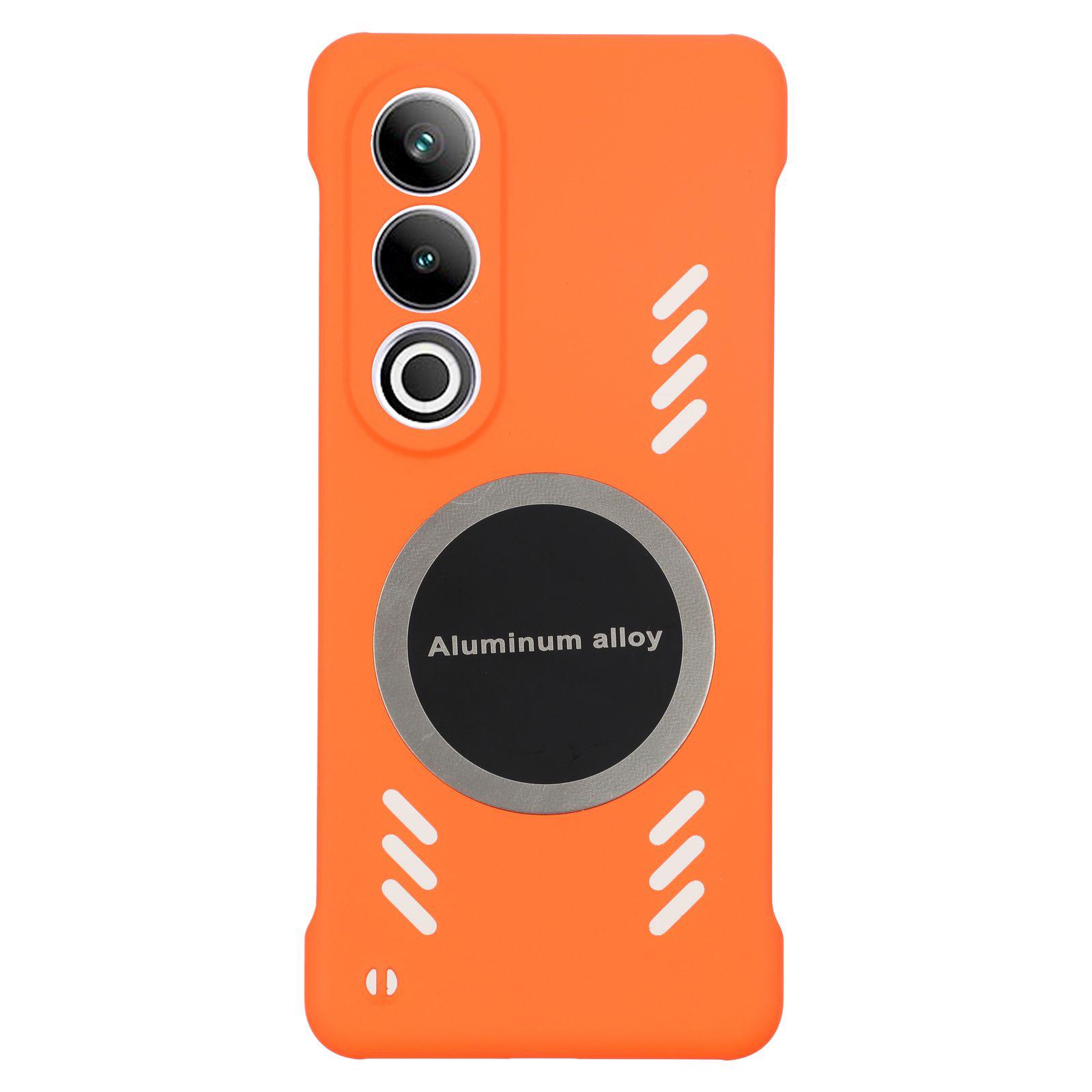For OnePlus Ace 3V 5G Case Hard PC Frameless Heat Dissipation Phone Cover Orange
