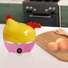 Chicken Shaped Electric Egg Cooker with Auto Shut Off Mini Egg Boiler for Easy Cooking In Kitchen