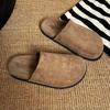 Fashion Flats Women Mules Shoes Suede Casual Slingback Slippers Fashion New Autumn 2025 Dress Cozy Walking Brand Zapatillas De Mujer