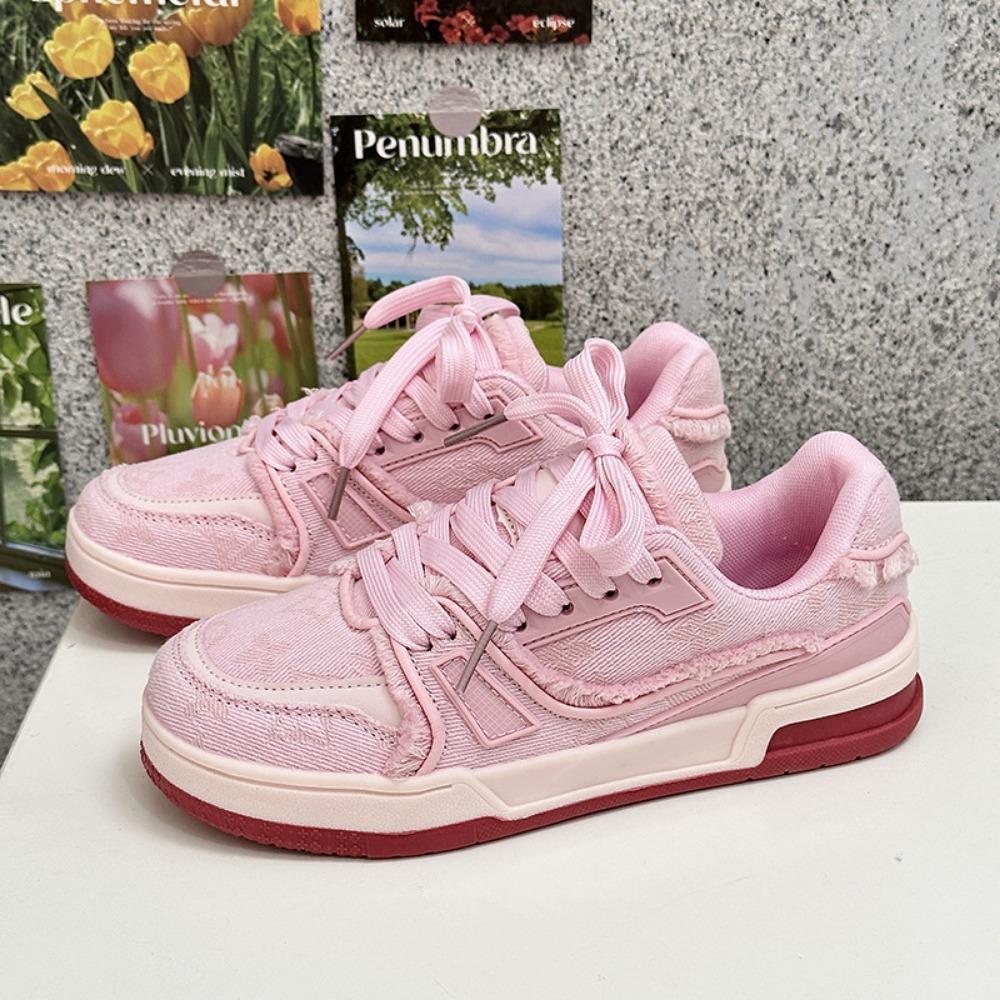 Retro-Sneaker für Herren Damen Fransenkante Lässige Brotschuhe Unisex Mode Sportschuhe