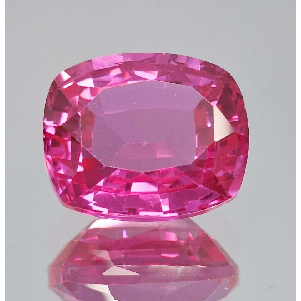 Stunning Pink Sapphire Natural Cushion Cut 44-46 Ct Certified Loose Gemstone