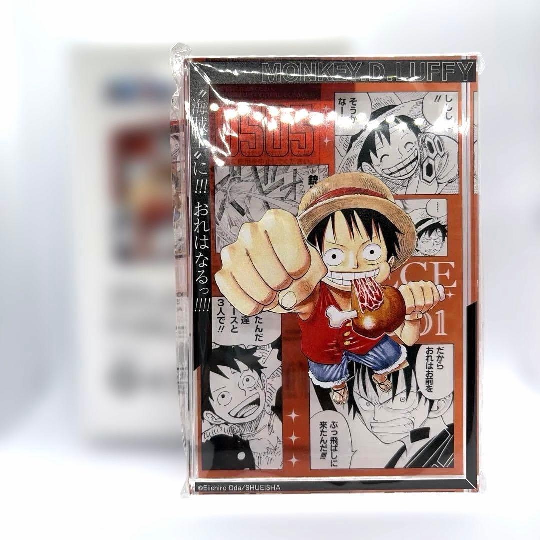 Used ONE PIECE Acrylic block HEROES Luffy birthday commemorative work