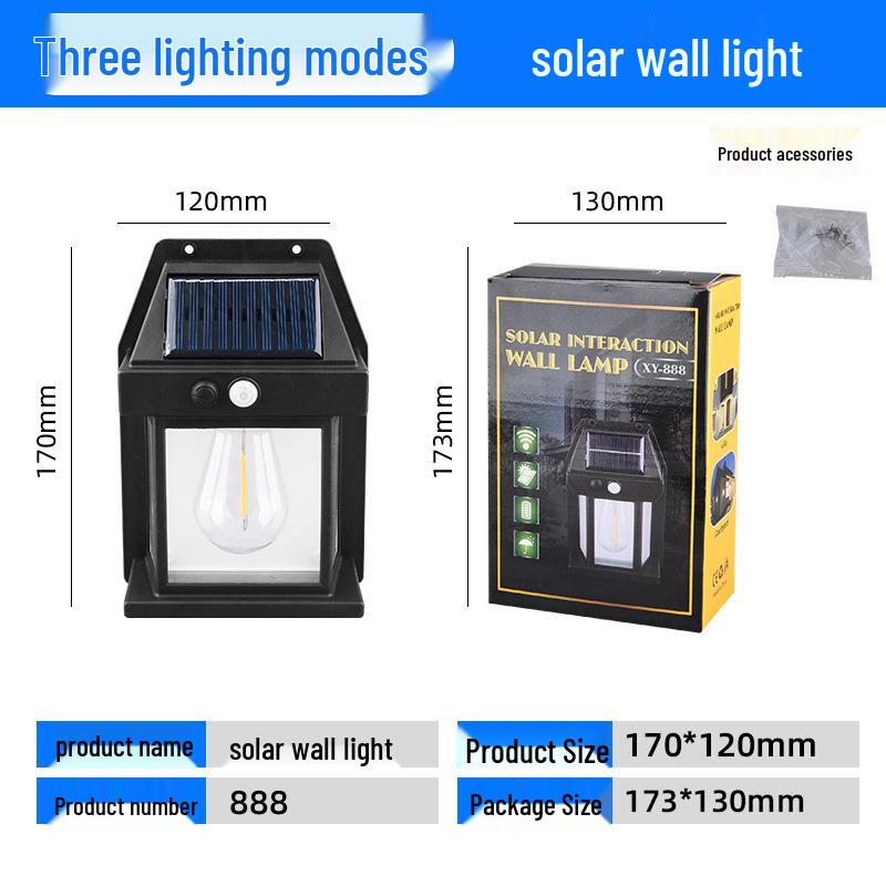 Solar Waterproof Outdoor Floodlights with Motion Sensor