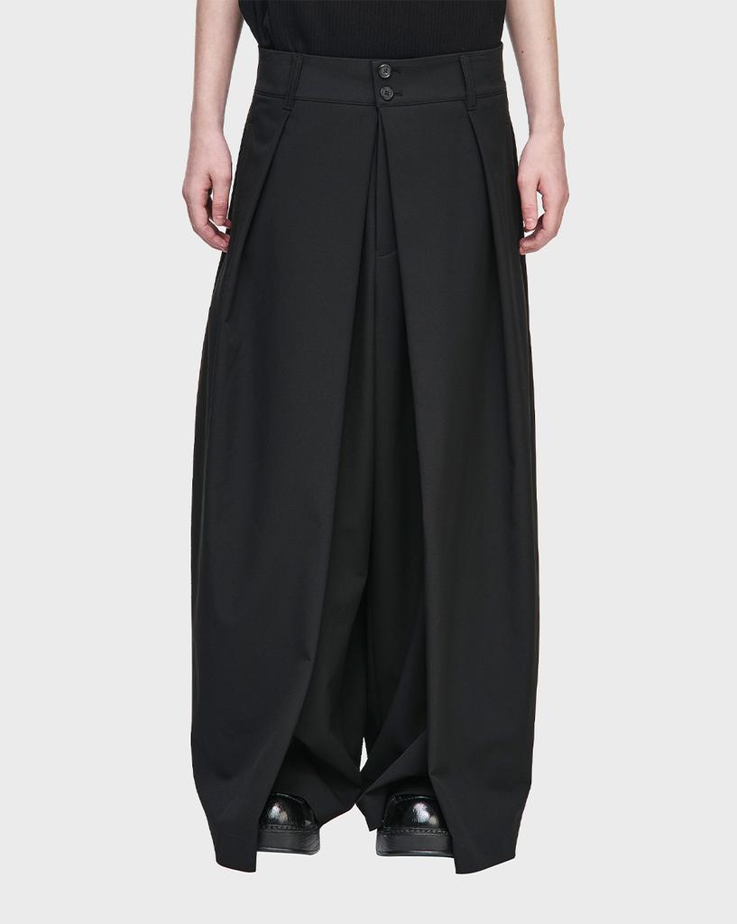 Songjio Collection Bias Wrap Pants Black Sh5Pt702Bk