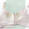Seamless Bra Women's Mesh Fabric Adjustable Underwear Gathering Bra Push Up Bra