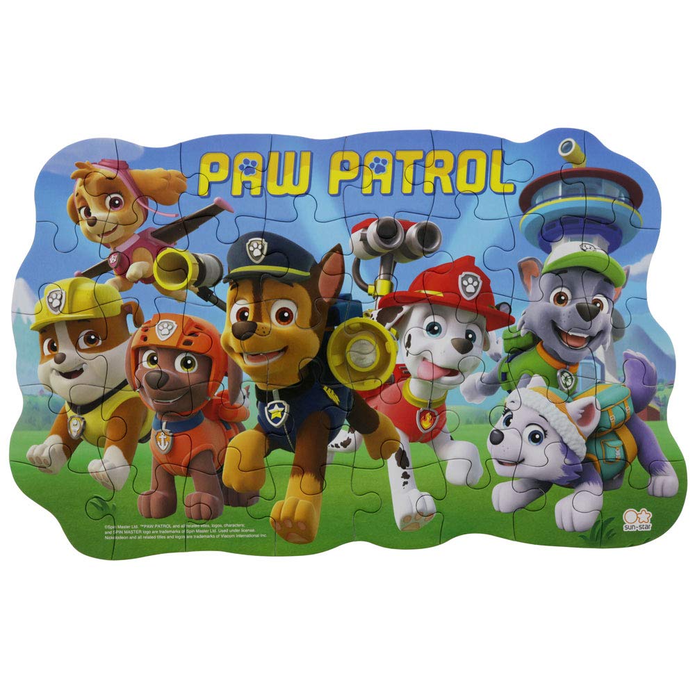 Sunstar Stationery Paw Patrol Play Jigsaw Puzzle 2662278A Let's Together! (40 pages)