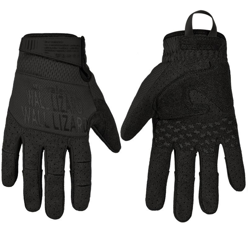 Tactical Gloves Double-sided Training Five-finger Touch Screen Breathable Comfortable Non-slip Wear-resistant Drop-resistant S&Standard Packing&Standard