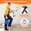 3 Step Folding Heavy Duty Stepladder Lightweight Step Stool Collapsible Folding Step Stool for Adults Household Outdoor Indoor