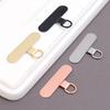 Detachable Stainless Steel Mobile Phone Lanyard Card Patch Anti-lost Strong Phone Strap Hang Cord Tabs for IPhone Samsung Xiaomi