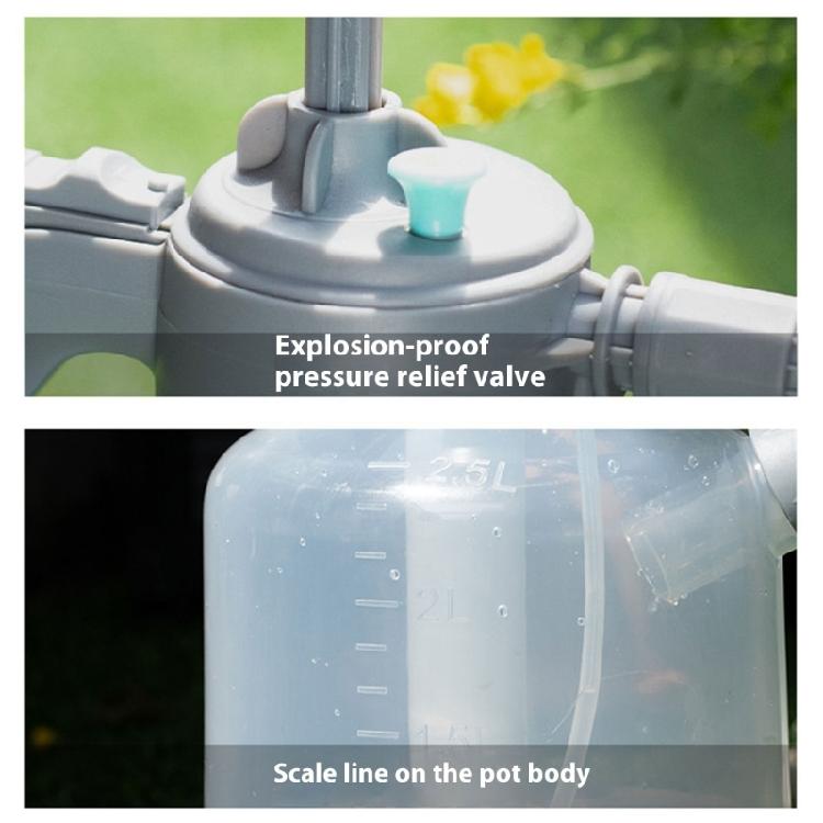 Heavy Duty 3L Garden Pressure Sprayed Technology Side Fill Design And Integrated Measuring Cup For Easy Use