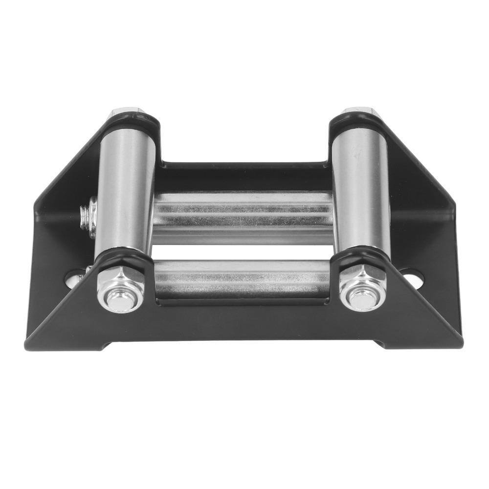 

High Strength Steel Winch Roller Fairlead Universal Mount Nut Disassembly Cable Guide 4500LB 4 Way Roller Fairlead ATV Winch хакі
