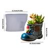 Multi Purpose Boot Shape Silicone Planter Mold For DIY Resin Jewelry Pot Candle Cup Making Unique Handmade Gift