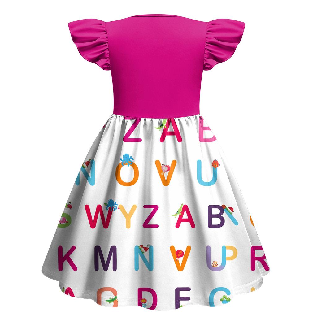 Children's Fashion Casual Flying Sleeve Dress