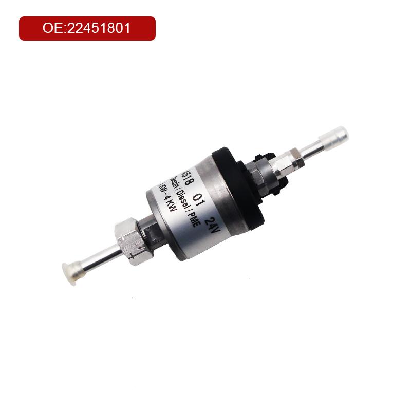 Kindgreat 1-4KW 24V 22ml Fuel Dosing Pump 22451801|22451803 For Eberspacher Airtronic D2 D4 D4S 24V Diesel Heater