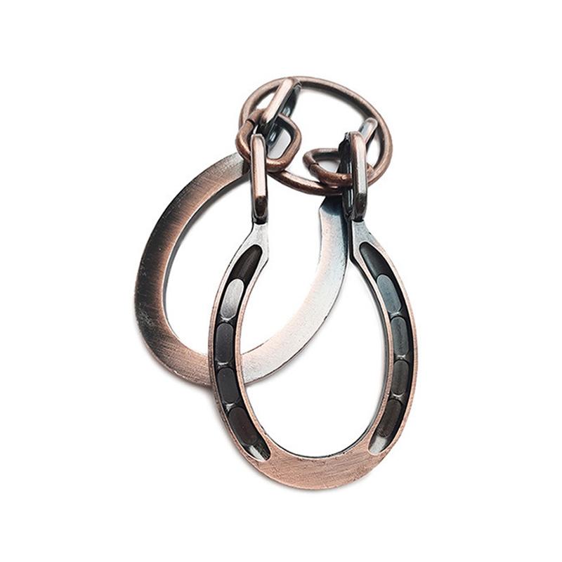 

Metal Horseshoe Cast Puzzle Game Lock Disentanglement Unlock Interlock Toy Magic Trick Mind IQ Logic Test Kids Adults Challenge