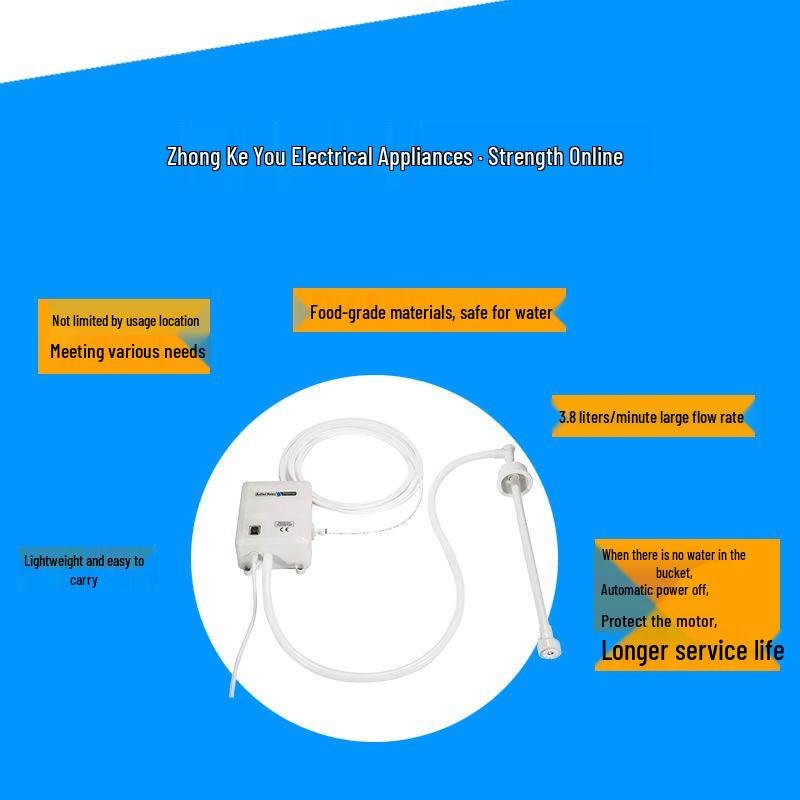 Automated Electric Beverage and Water Pump with Ice Maker