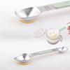 5PCS/SET with Leveler Magnetic Measuring Spoon Stainless Steel Seasoning Spoon Coffee Spoon  Kitchen