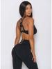 Spring/Summer Shockproof Sports Top & High-Waist Yoga Leggings Set