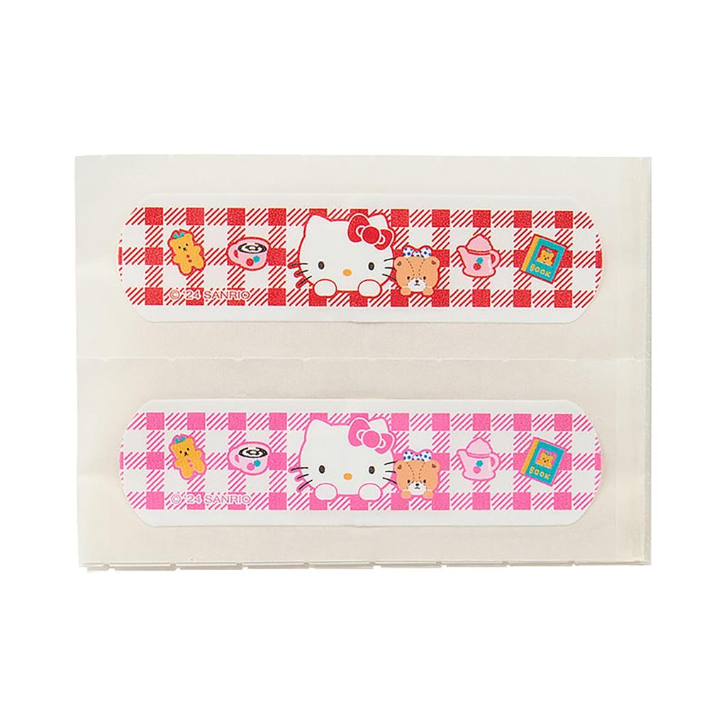 Sanrio Bandage Tin Case Everyday Hello Designs x 5 of 451126 & (Sanrio Goods) Kitty, 10-Pack (2 Each)