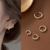 1pcs Small Round Tiny Huggie Hoop Earrings Jewelry Accessories Gifts Decorations