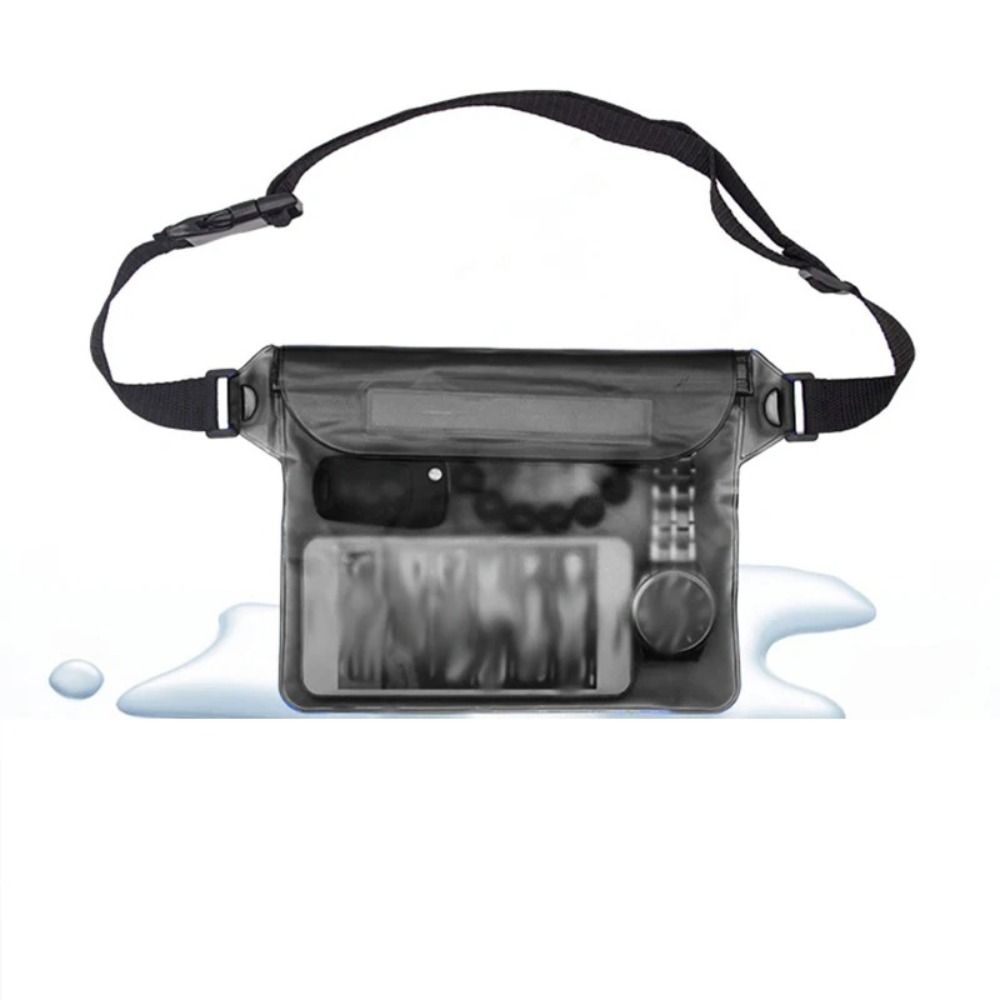 Touch Screen Swimming Waterproof Waist Pack PVC Diving Shoulder Waist Pack Bag New Swimming Bags