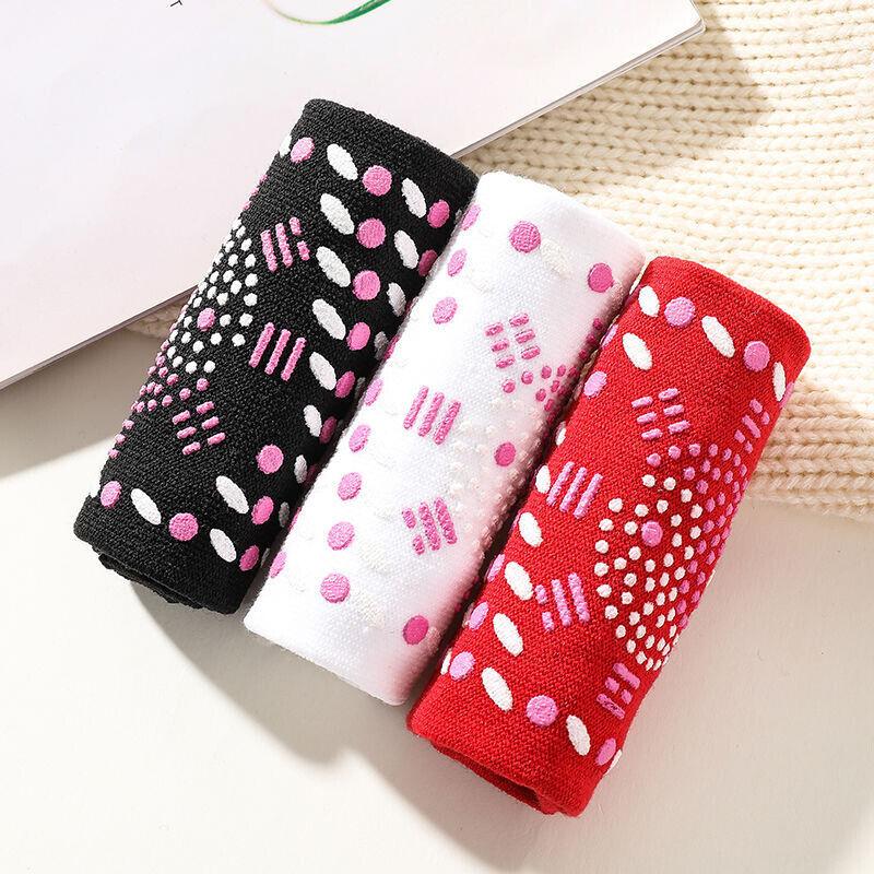 3 páry samozahřívacích ponožek se střední trubicí, neklouzavé sportovní termoregulační magnetické ponožky terapie ponožka unisex velikost