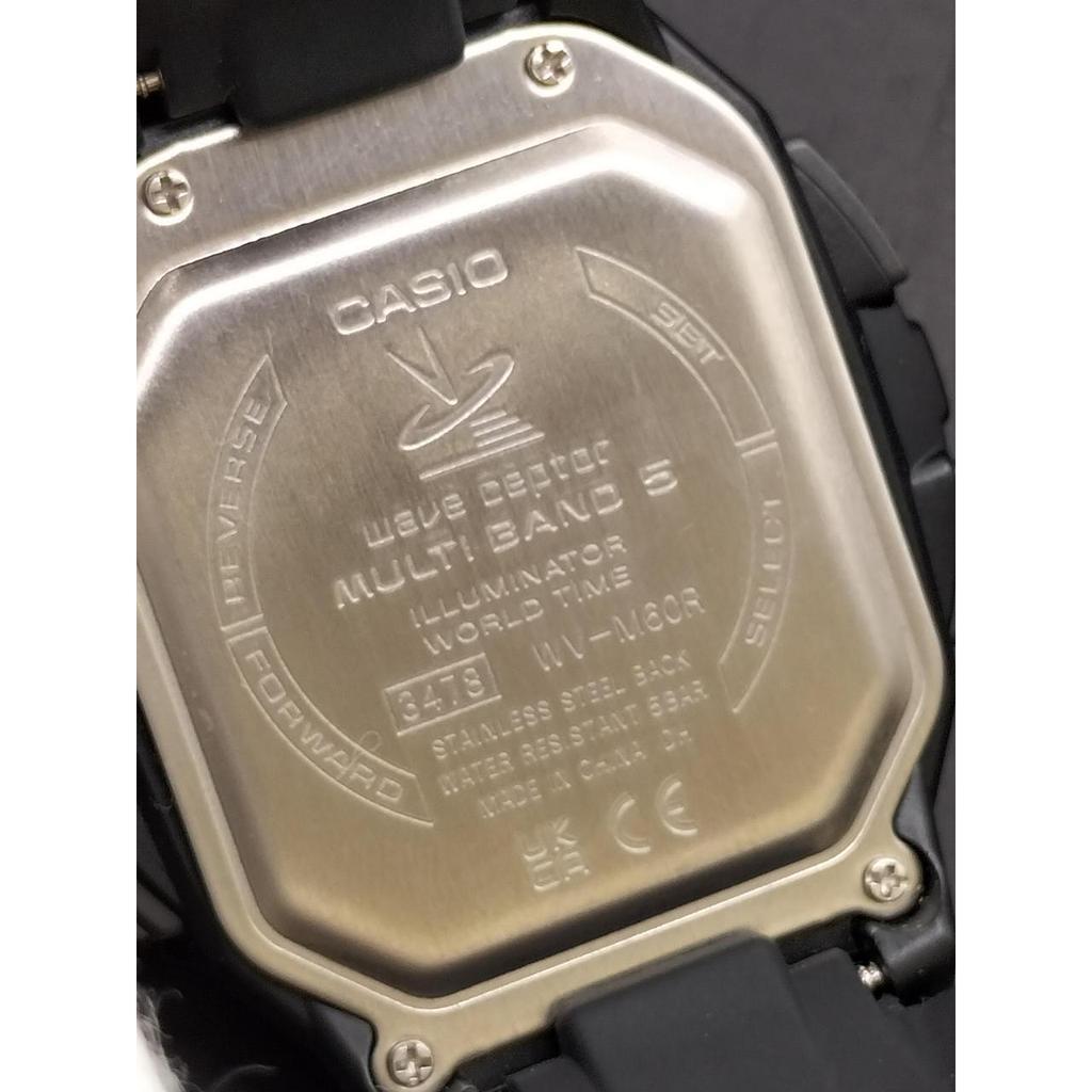Used CASIO WV-M60R wristwatch