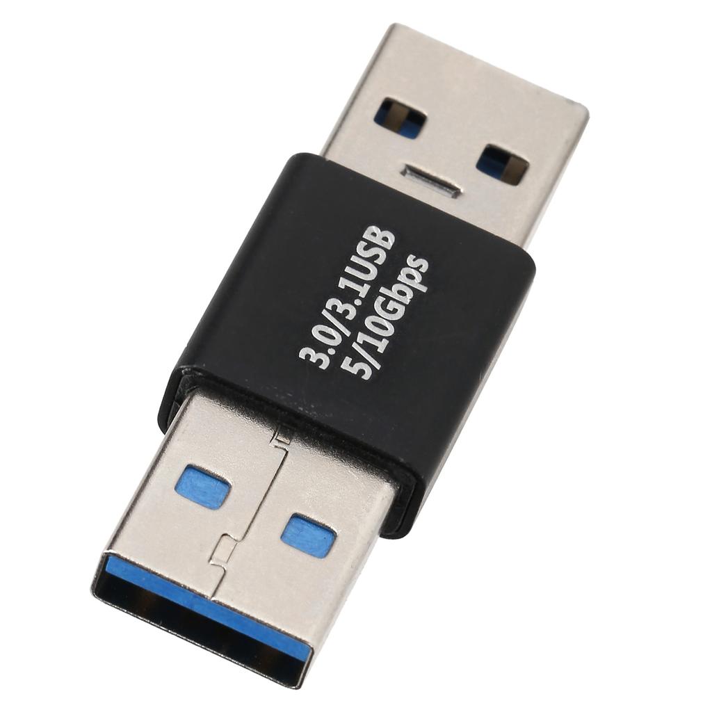 High Speed USB 3.0 TypeA Male To Male OTG Adapter Support Data Sync and Fast Charging