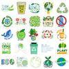 50 Environmental Protection Phrases Graffiti Stickers Suitcase Stickers Mobile Phone Tablet Computer Decoration Stickers