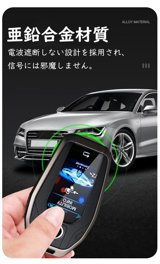 KUNIO Case de Chave com Display Dedicado BMW Porta-Chaves Capa de Chave Acessório LCD Para BMW